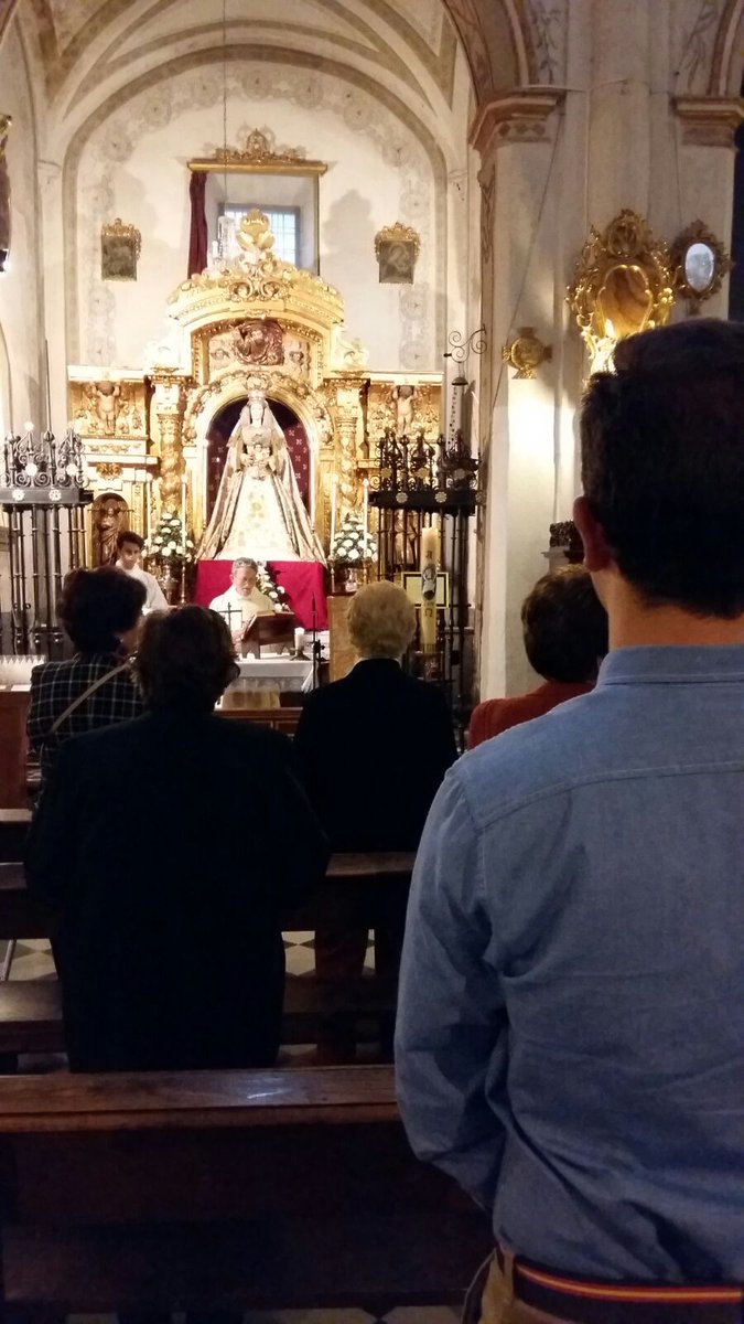 GPSanMatias's tweet photo. Finalizados los Cultos en este primer día en la capilla de Nuestra Señora de Consolación https://t.co/kMHSUpibxs