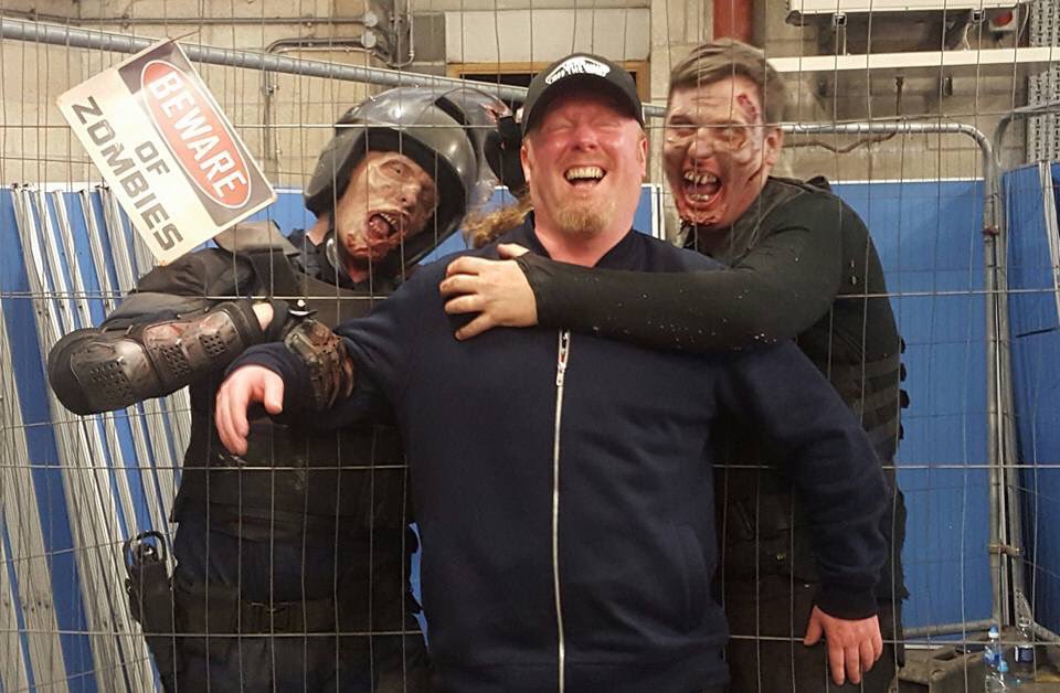 Feeding time at the pen #zombies #TheWalkingDead #TWDFamily #FearTWD #FearTheWalkingDead