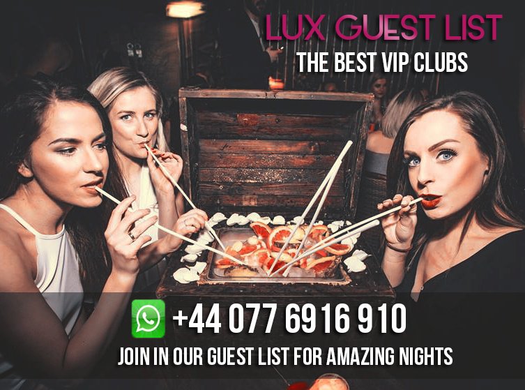 ✨🔥 If you want to start the week in the best way, join in our guest list to the most exclusive clubs of London! ✨🔥