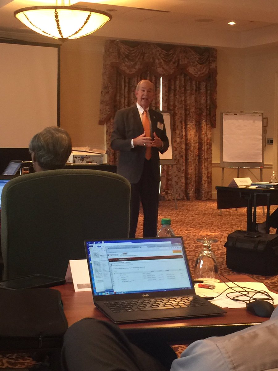 VAeducatorRJW's tweet photo. Dr. Staples, State Superintendent @VDOE_News sharing the decision making processes in VA Public Ed to #VTASP2016 https://t.co/f3Q6RXKn1d
