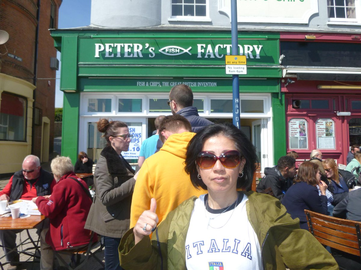 fishchipscritic's tweet photo. My visit to #petersfishfactory #ramsgate A well deserved meal after 15km walk #visitthanet https://t.co/dCGR0rmGuq https://t.co/87NQN4mXNj