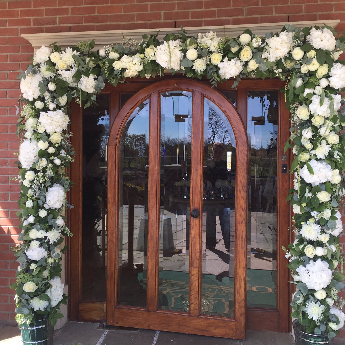 Beautiful flower arch by <a href="/saidjoanna/">Joanna@LittleTinShed</a>  #makinganentrance #essexwedding #dreamweddingvenue