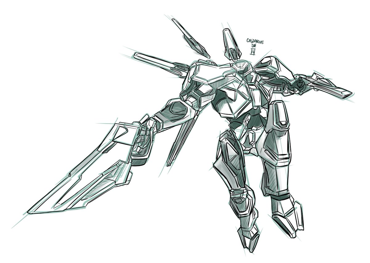 IDOLYZE's tweet photo. The final @Battleborn sketch! The game releases tomorrow! @2K @2K_UK @GearboxSoftware #Battleborn #Caldarius https://t.co/qYPq3Spg1y