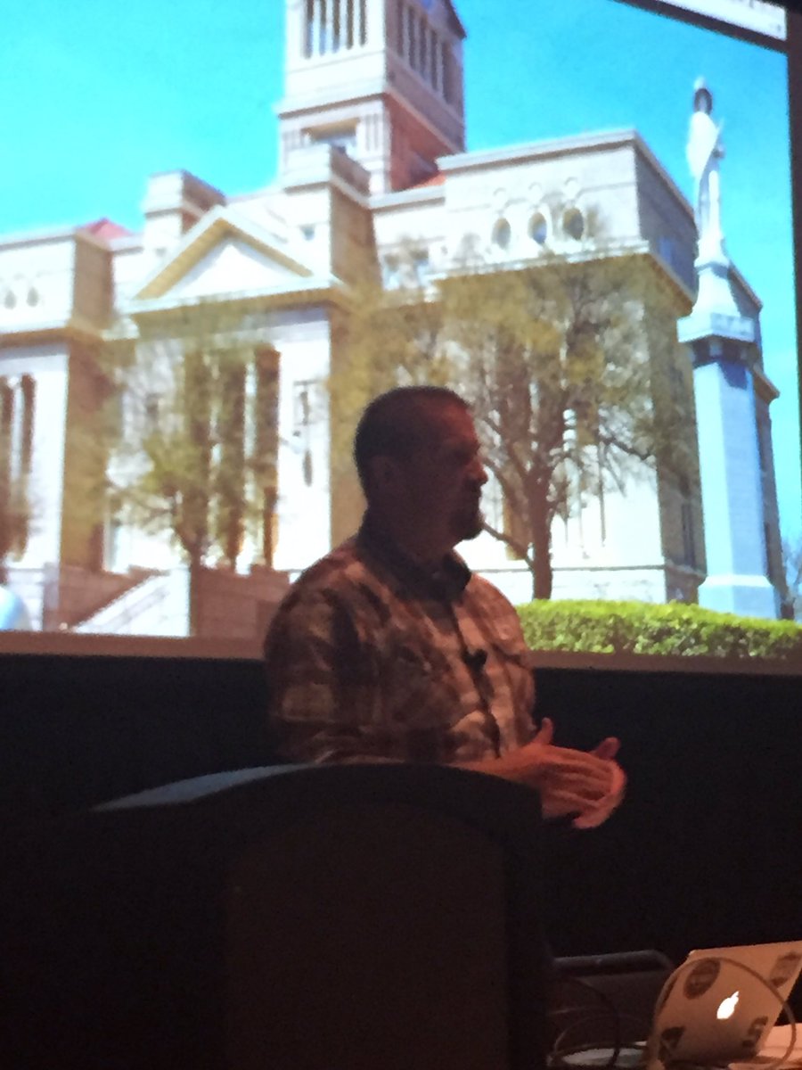 spangrud's tweet image. @ScottOppmann presenting at #SEUC  on #ArcGISsolutions