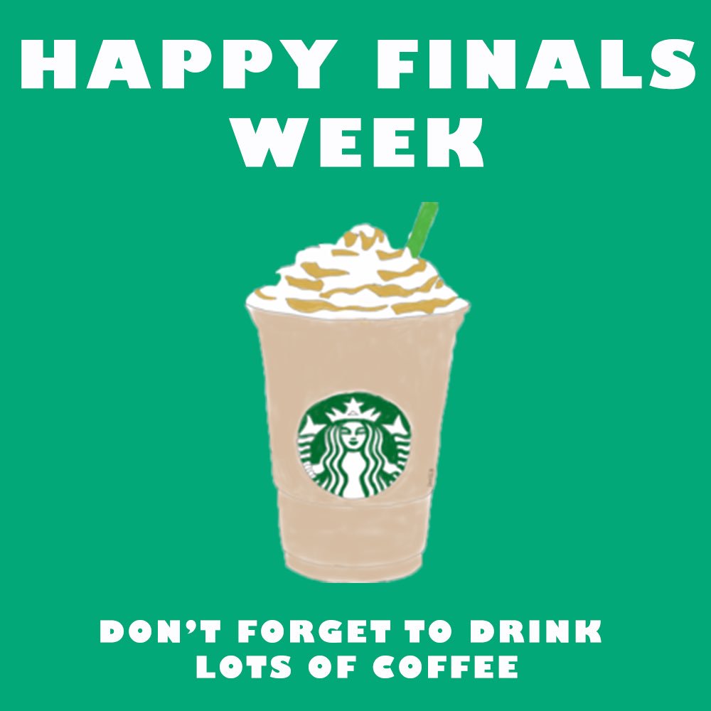 CafeChiAlpha's tweet photo. Drink coffee and pass your finals! #ullafayette #finalsweek https://t.co/CR8tXKywKg