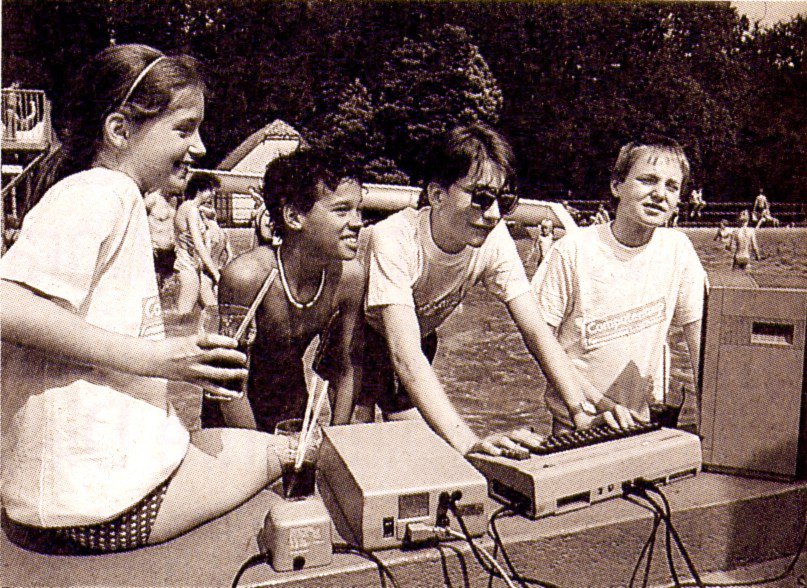 vsg_DE's tweet image. Puddingwettessen oder Maschinensprache? videospielgeschichten.de/computercamps.… #ComputerCamps #Germany #Education #Learning