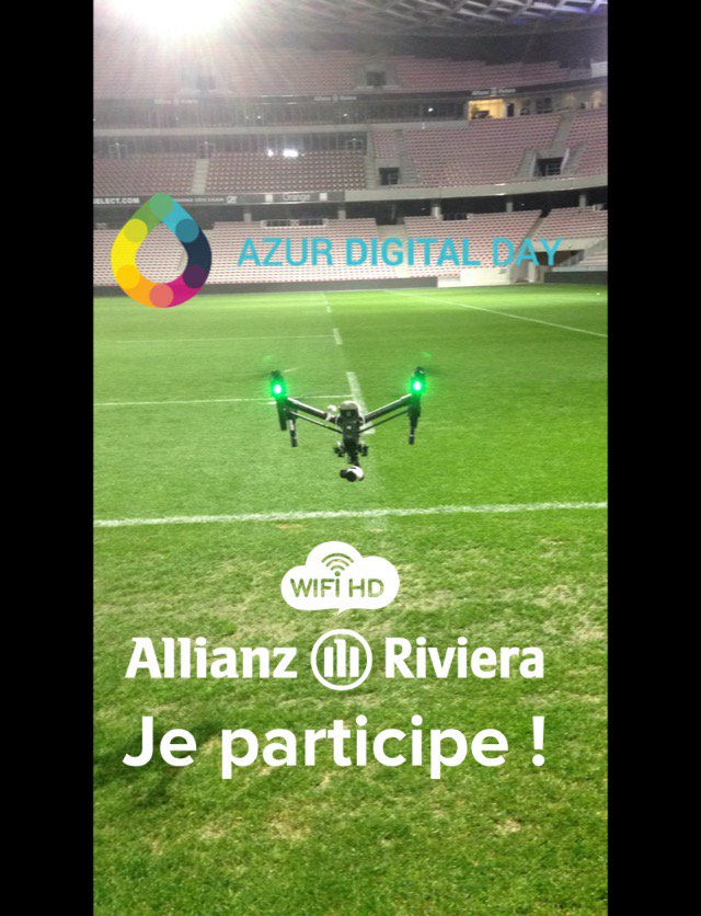 #AllianzRiviera #JySuis @AzurDigitalDay @drone_06