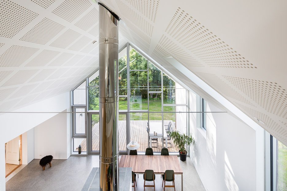 CroftArchitects's tweet photo. Historic farmhouse #sensitivelyrestored with a contemporary gable #extension https://t.co/12d8BWSO9l #BarnConversion https://t.co/HP72XKYfHZ