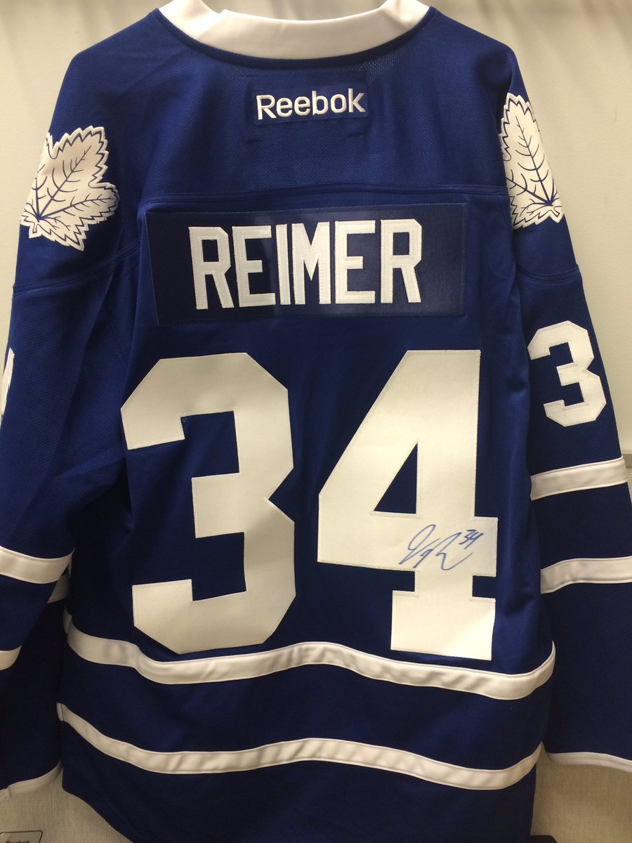 RDSCE's tweet photo. We are holding a raffle for this signed @JAMESREIMER3434 jersey! $5/ticket at the school office. Draw on May28 https://t.co/zFLyhZ3X0q