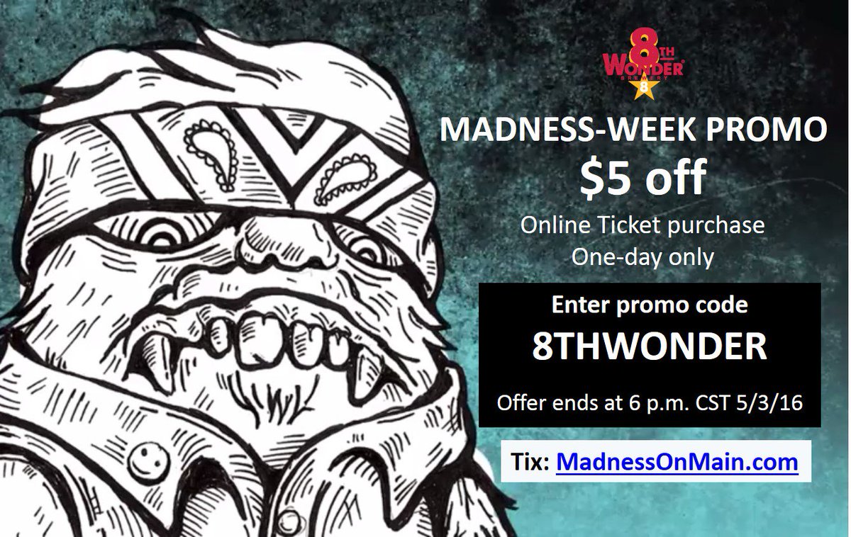 TuneParlour's tweet photo. It's Madness week! Last chance to get $5 off online. Promo code: 8THWONDER (1-day only) at https://t.co/wd87rqxeJB https://t.co/Vga6AcCcEX