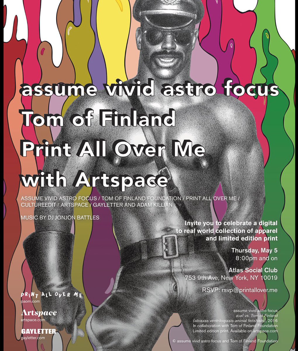 KillianAdam's tweet photo. @killianadam @michaelburkstudio  @assumevividastrofocus @tomoffinlandfoundation @atlassocialclub @cultureedit https://t.co/R20pKQNkJh