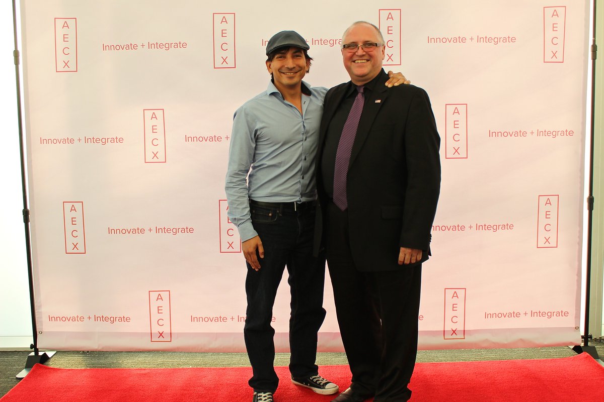 _AECX's tweet photo. Keynote Speaker @pauldohertyaia and Damon Hernandez from @AECHackathon thank you guys for making our event a success https://t.co/u43gwJl5nw