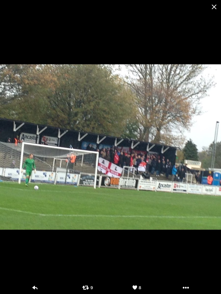 FL72awaydays's tweet photo. One for @altrinchamfc fans #alty #afc 
Fans at 
Wrexham 
Bromley 
Tranmere https://t.co/ZA07QcNZEQ