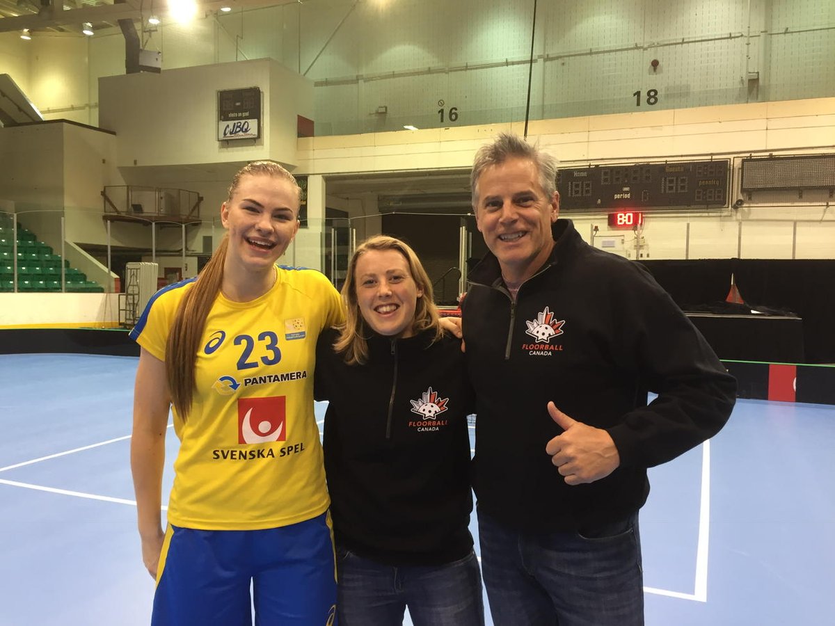 Hello Sverige! Kanada loves Star Camp! #floorball #starcamp