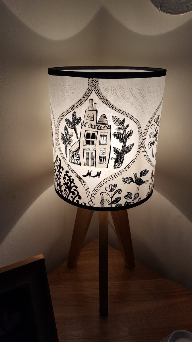 JanetHudson14's tweet photo. @DanielHornsey loving our new lampshade . . . Cheers Dan!! https://t.co/32INkiN3V8