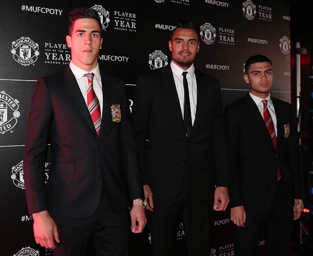 #MUFCPOTY 🏆 <a href="/andrinhopereira/">Andreas Pereira</a> and Sergio