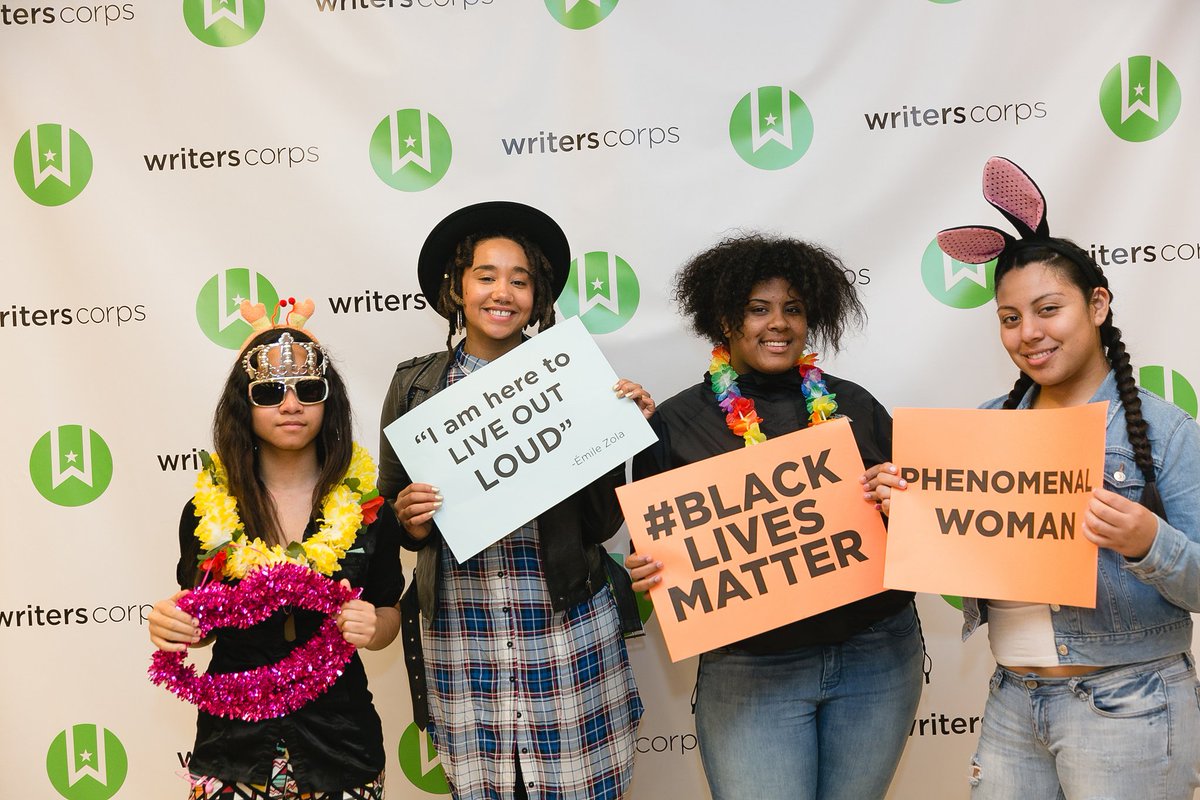 WritersCorps's tweet photo. Today's the day!  Come celebrate with us at #WordStorm!  3:15-6 at the SFPL Main Branch, lower level! https://t.co/JntZCKXpg4