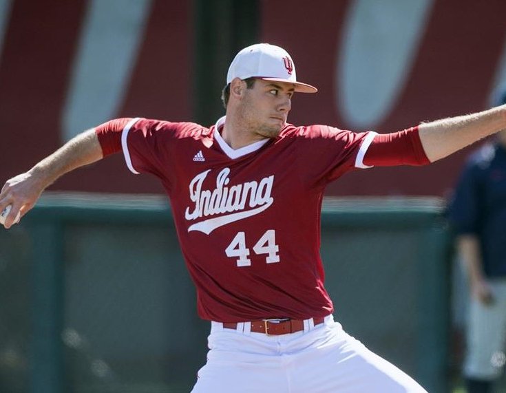 IUHoosiers's tweet photo. #GoIU Student-Athlete of the Week Nominee: #JakeKelzer (@HoosierBaseball) | Vote ➡️ https://t.co/kL5FuPgoUj ⚾️ https://t.co/0UQj7sYX6N