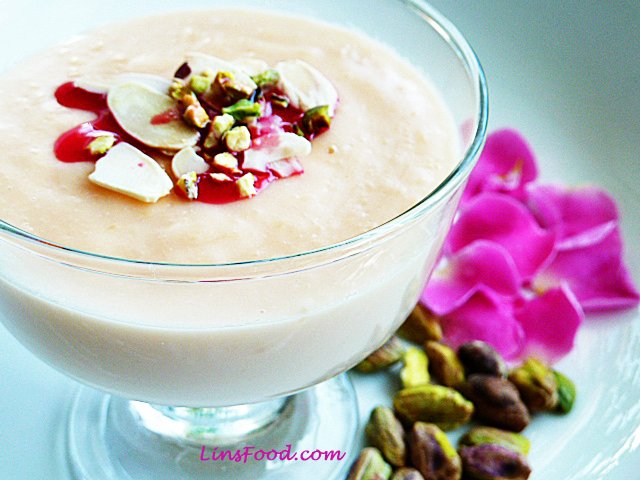 IF_PINK's tweet photo. Dessert Craving: Mahlabia, my short-cut #recipe Green's Muhallabia mix #yummy #cooking #cook #foodporn https://t.co/mezXoaYO0t