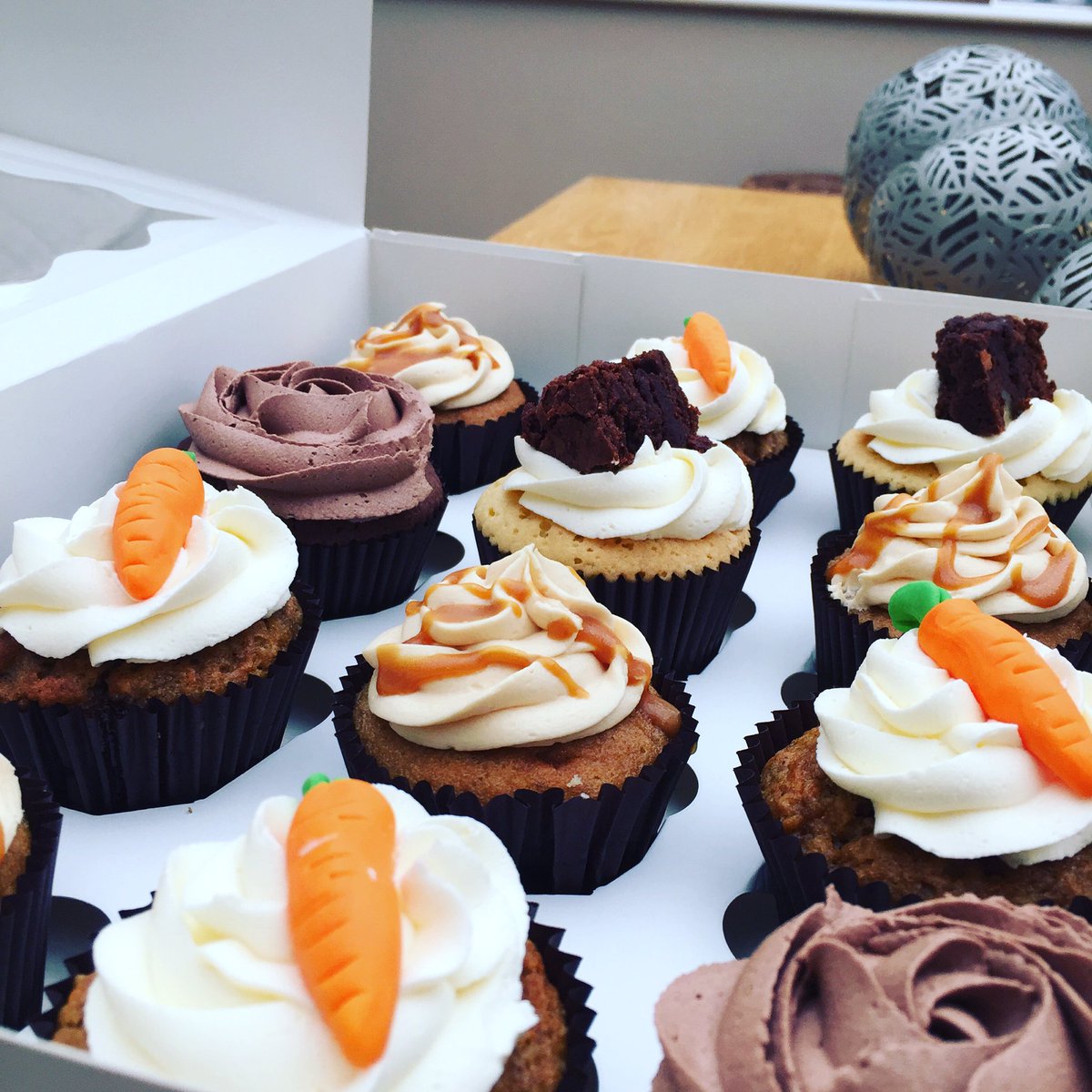 Assorted cupcakes #cakefriday #local #tenterden #foodie #FreshTaste #KeepitinKent #giftidea #gifttime