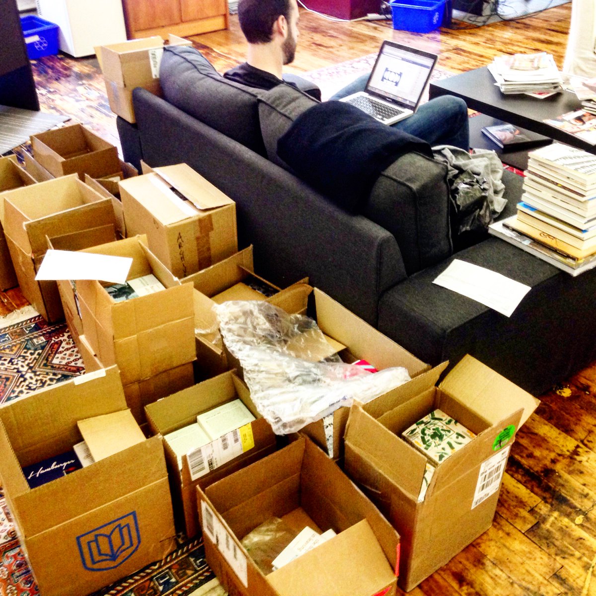 #PagesFestival2016 Celebratory Office Mess:
#torontoreads #CanLit #bookmess #books #clutter <a href="/PagesFest/">Pages Unbound</a>