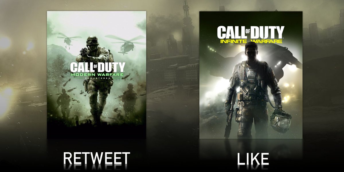 xbox uk on twitter modern warfare remastered or infinite warfare