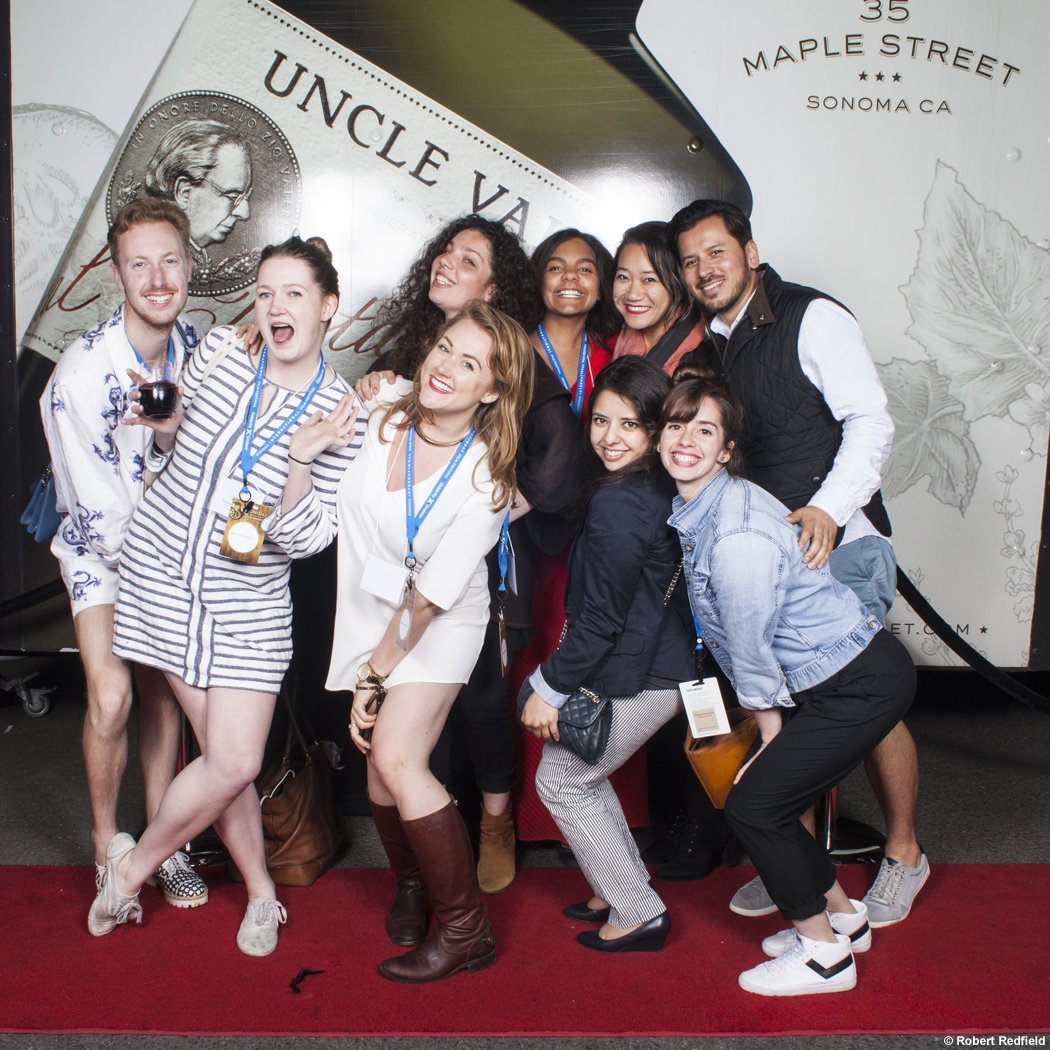 FUSAlumni's tweet photo. On 4/2/16 we had a great time seeing friends at the @SonomaFilmFest. Thanks to Kevin McNeely ('73) and his SIFF team https://t.co/UWZzGCxf6T