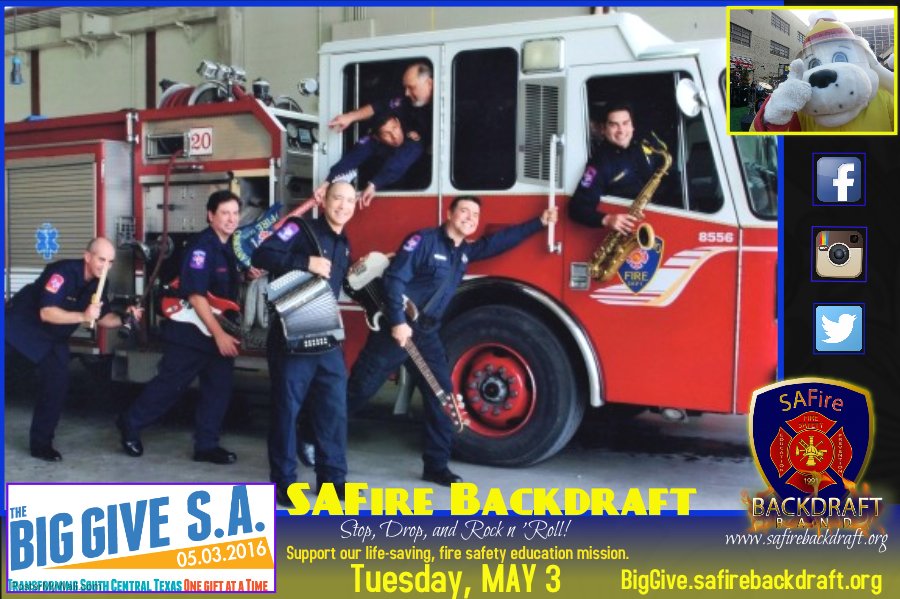 SAFireBackdraft's tweet photo. starts at Midnight! #GoSpursGo #BGSA2016 #SAFireBackdraft #firesafety @KiddeSafety @CSRFoundations @Whataburger https://t.co/ibUn9yvTmv