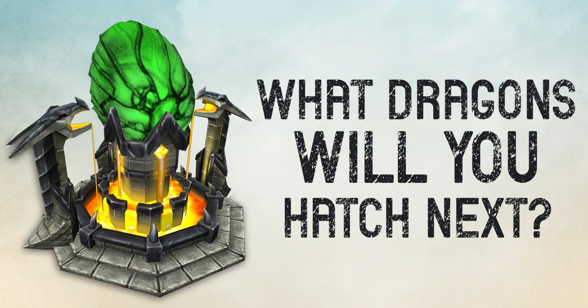 WarDragonsGame's tweet photo. Follow, RT, and reply with the dragons you'll be collecting next for a chance to win 2000 Egg Tokens! https://t.co/dAoYF57jIT