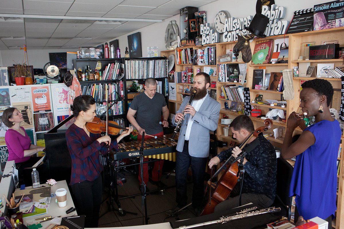 allsongs's tweet photo. Watch @eighthblackbird demonstrate the vibrancy of modern classical music at the #tinydesk https://t.co/y7Vg8dJ3Be https://t.co/2gsCCozn9g