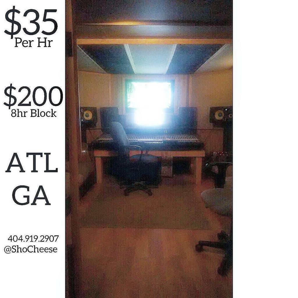 producerpassion's tweet image. #ShoCheeseDjs #RecordingStudio located at 6035 #BakersFerryRd #AtlantaGa 
Only $200 for an #8hrBlock
By deposit onl…