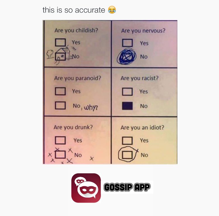 GossipApps's tweet photo. So accurate https://t.co/cLCrOgHuV6