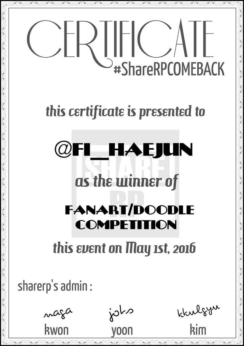 ShareRP's tweet photo. Pemenang lomba fanart/doodle #ShareRPCOMEBACK terbaik dr yg terbaik @fi_haejun selamat ya! 👍 https://t.co/qZg05K5TrU