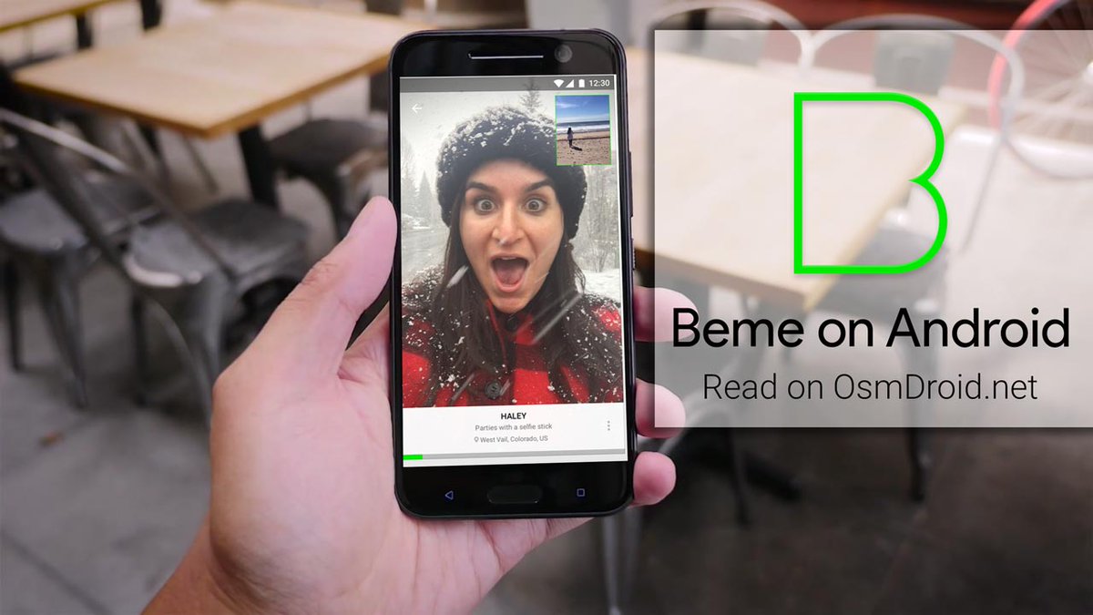 OsmDroid's tweet photo. Most awaited @CaseyNeistat 's BEME (@bemeapp) goes live on android !!!

Read about it here
https://t.co/8SxFeYcpLI https://t.co/RNlFYXXH4L