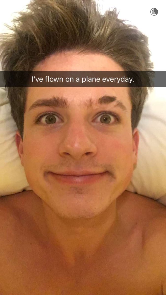 PuthUpdatesUSA's tweet photo. Charlie's snapchat (I was right about my prediction of him on airplanes YAY😃😂) https://t.co/kodoijmnRH