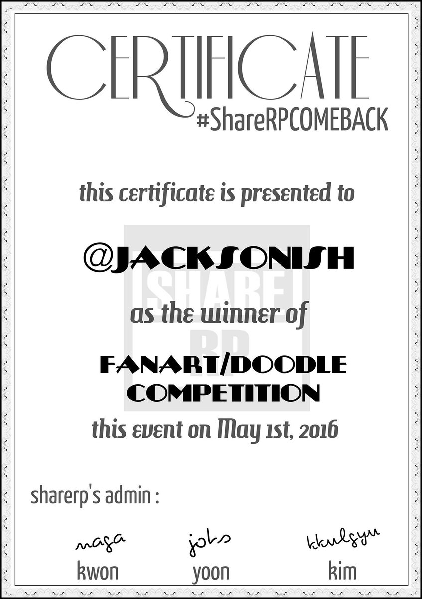 ShareRP's tweet photo. Pemenang lomba fanart/doodle #ShareRPCOMEBACK terbaik dr yg terbaik @jacksonish selamat jack! 👍🎉🎊 https://t.co/KeoPPJr0V5
