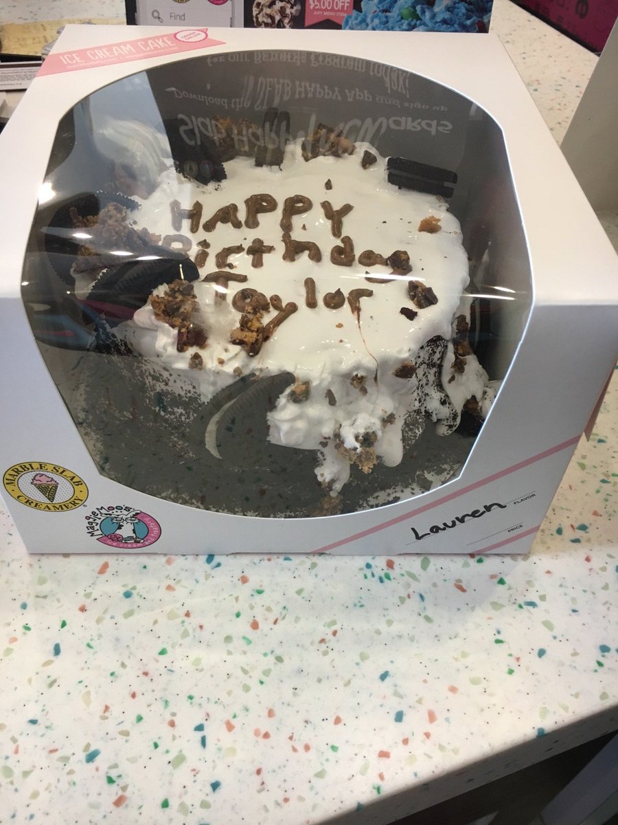 5ivestarjuan's tweet photo. Can't believe the terrible customer service we had @MarbleSlab. No professionalism whatsoever. #MeltedCake https://t.co/jYBY4J3gOr