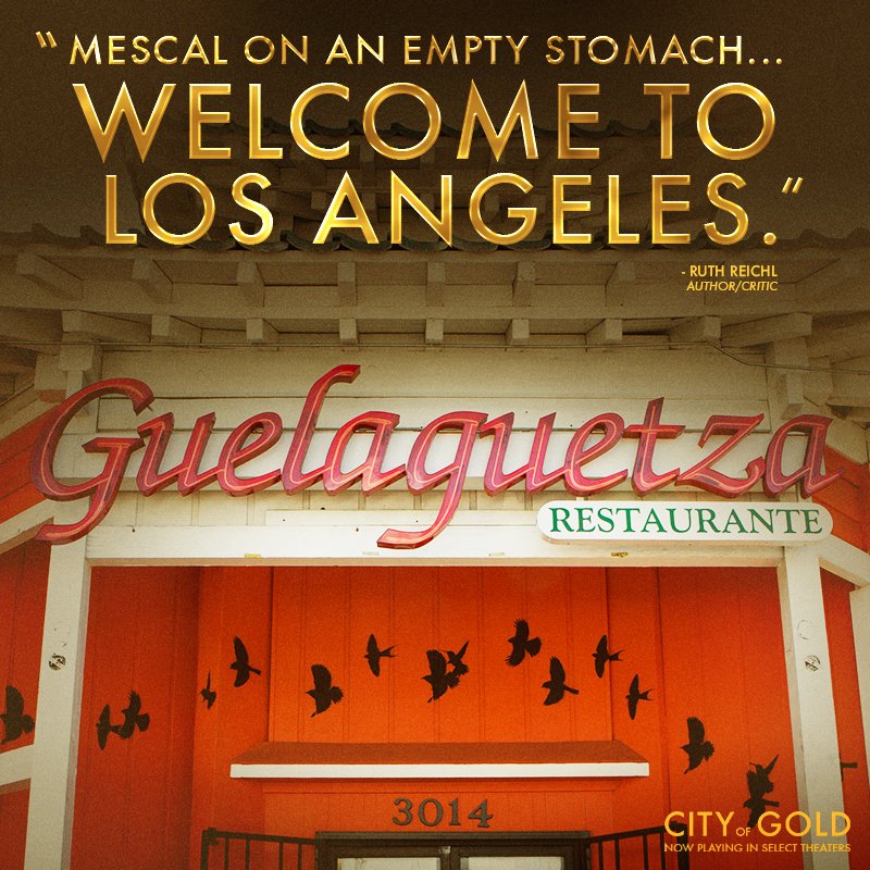 CityOfGoldDoc's tweet photo. Guelaguetza is legendary for it’s mescal menu and moles! Experience more of LA's culinary treasures in #CityofGold. https://t.co/UBYR91MeLU