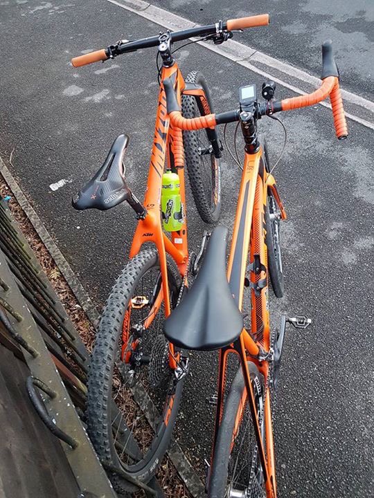 KTMBikesUK's tweet photo. One #ktm is never enough #cx #Mtb #orange #29er. #discbrake https://t.co/hdWjVIEKIV