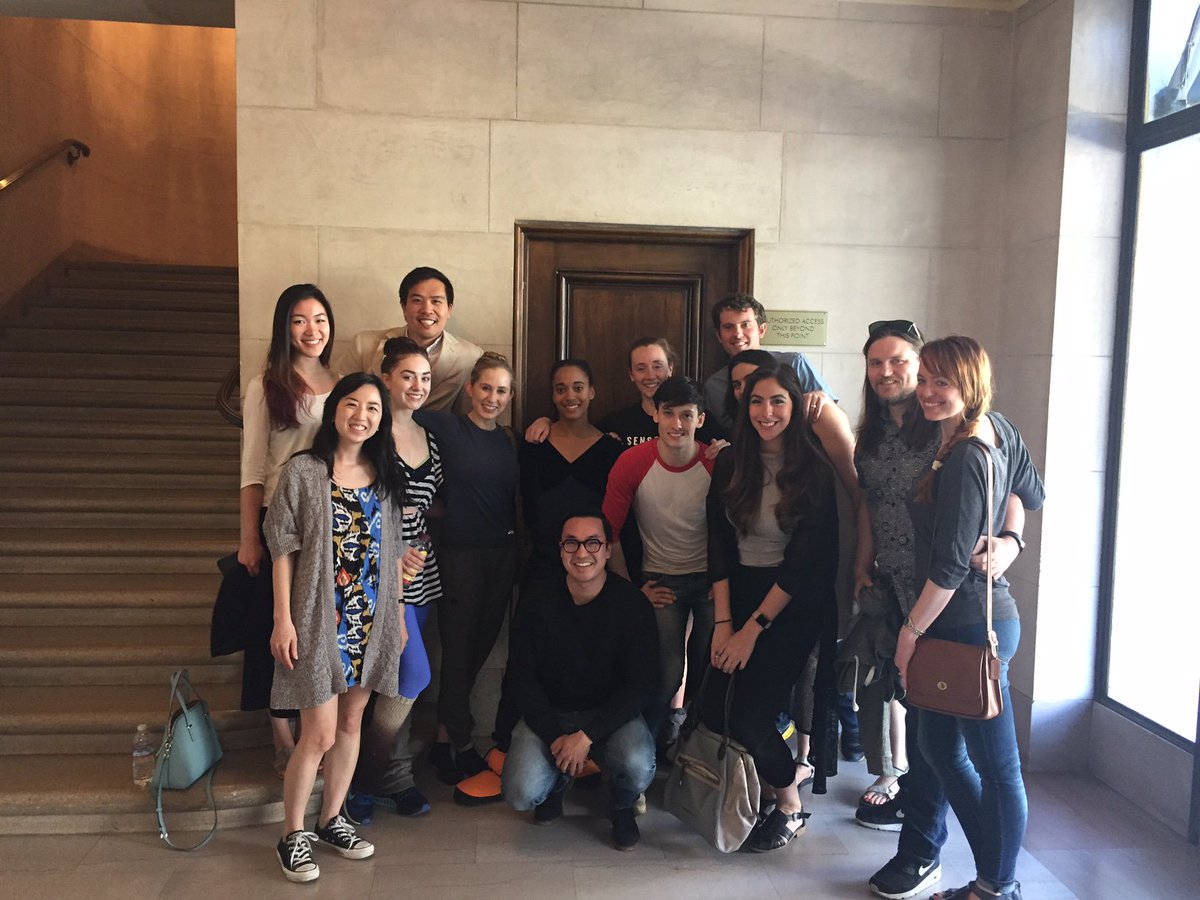 sfballet's tweet photo. Snapped at #BayAreaDanceWeek: Winners of our #List #InsiderEvent meet and greet Company members after their class! https://t.co/yHtVkElRcf