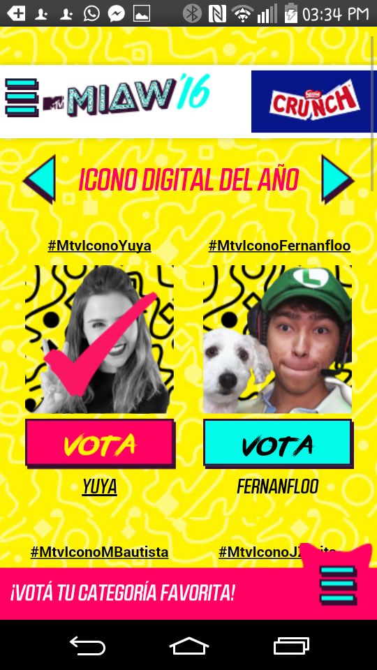 toldthemoonmija's tweet photo. guapuritas votemos por @yuyacst en los MTV ---> https://t.co/8EWbiHXpjj #MtvIconoYuya ~mira yuya vote por ti https://t.co/m3edkeSdQS
