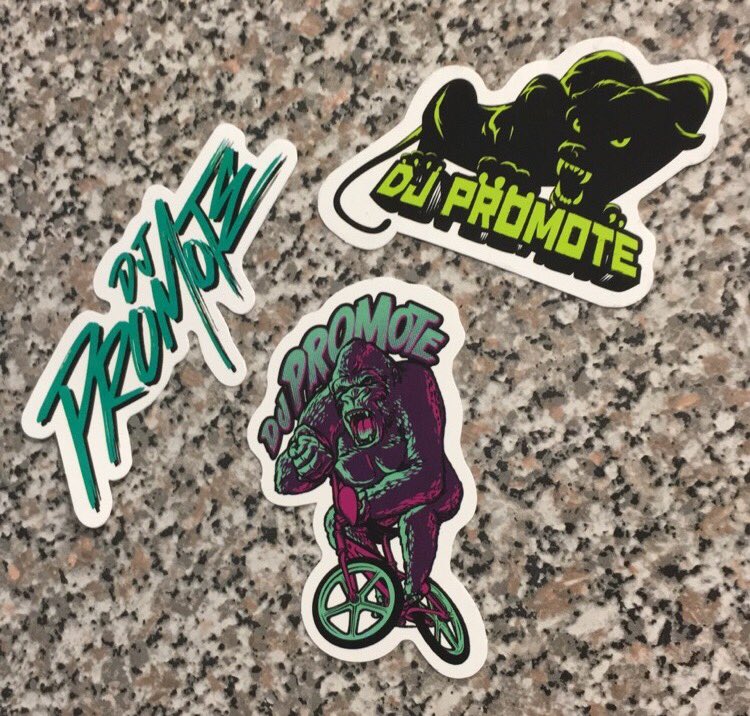 DakotaSwaney's tweet photo. Got that New Merch in! Carlos coming in clutch with the FREE and sick stickers! #ClutchCarlos #MXDXF @DJPromote https://t.co/Ardxq6Gb2j