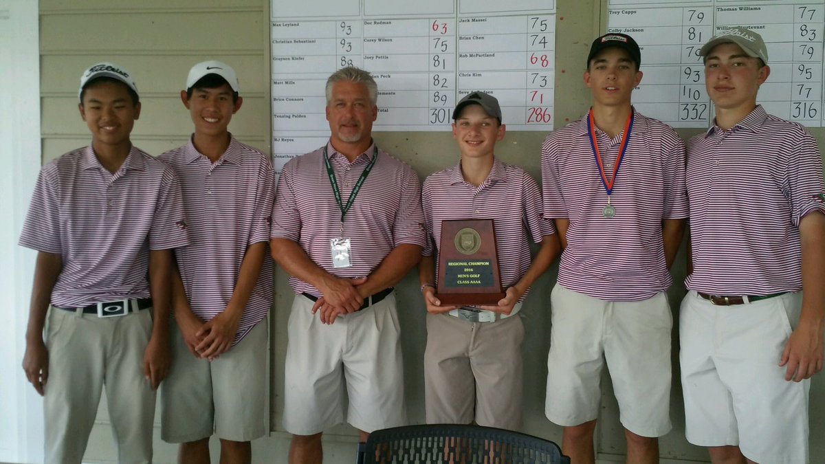 GREEN HOPE MENS GOLF WINS THE MID-EAST REGIONAL CHAMPIONSHIP!!!