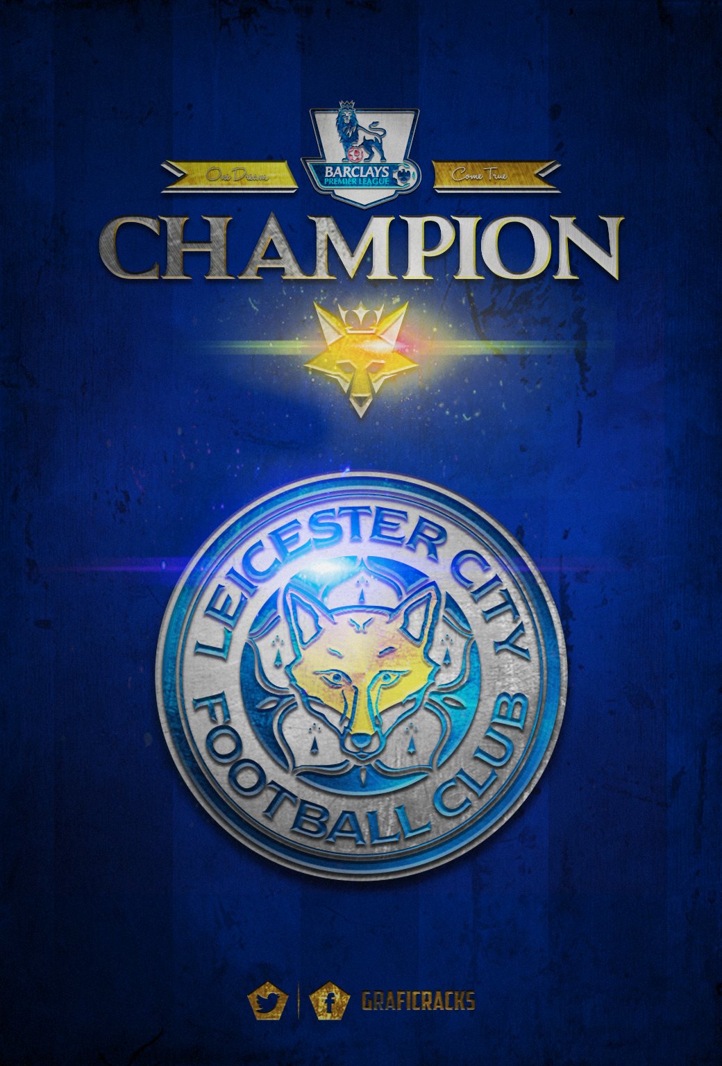 Graficrack On Twitter Leicester City Fc Premier League Champion Wallpaper Campeon Leicestercity Premierleague Foxes Champion Https T Co Zyjxrpv9yu Twitter