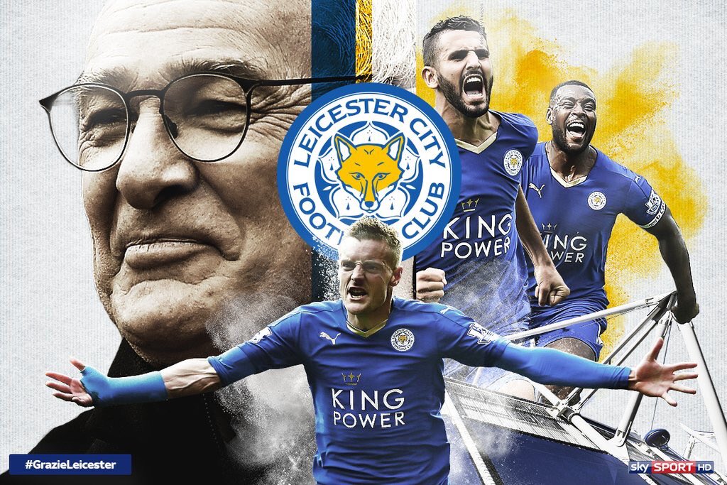 CasualFront's tweet photo. Leicester campione d'Inghilterra.
Questa è storia!
Complimenti e grazie per queste emozioni! https://t.co/IMXkj9cx7t