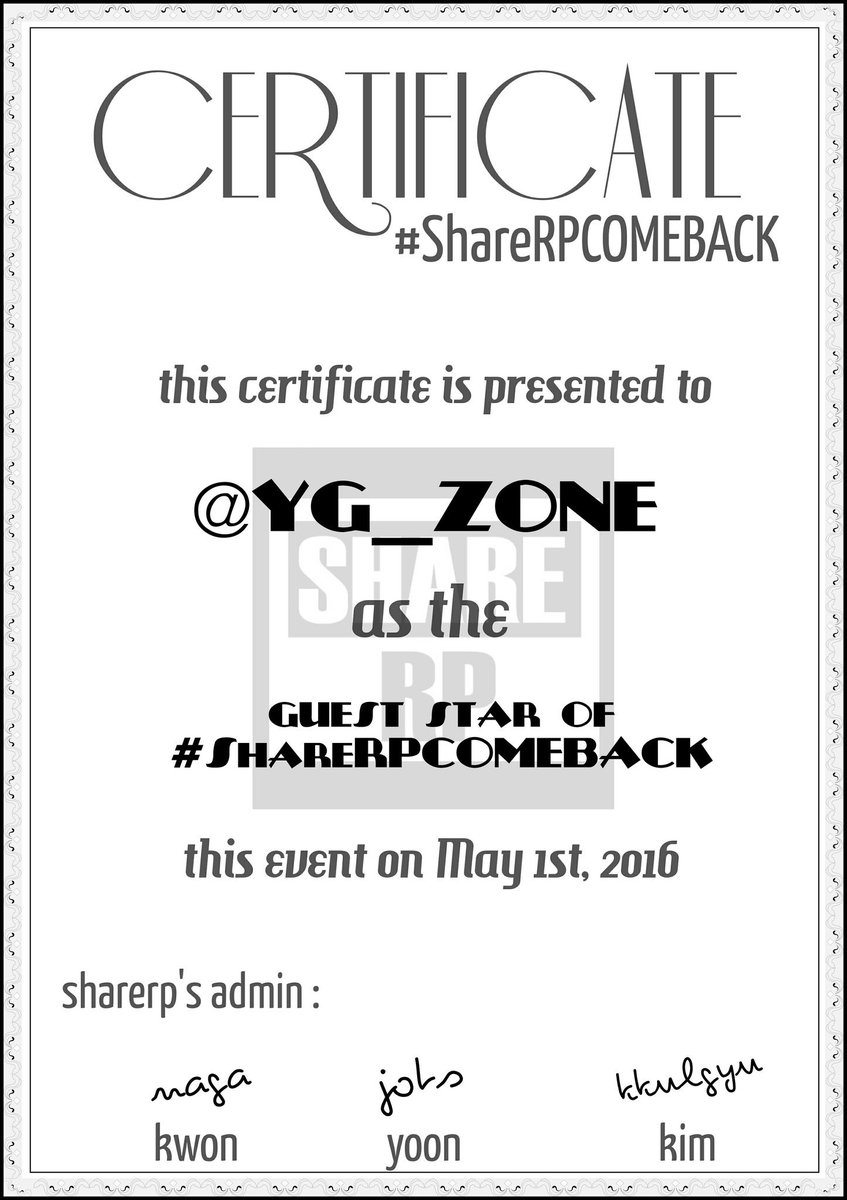 ShareRP's tweet photo. Selamat kepada pemenang kedua @YG_ZONE #ShareRPCOMEBACK untuk the best of the best concert 🎉🎉🎉👏 https://t.co/fF5lJifgpj