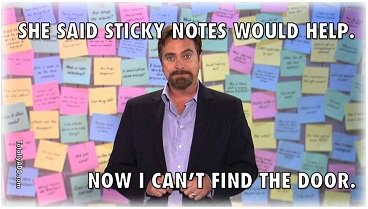TheADHDSpeaker's tweet photo. #ADHDCoping #ADHD #organization #stickynotes https://t.co/WIVLeeEEDL