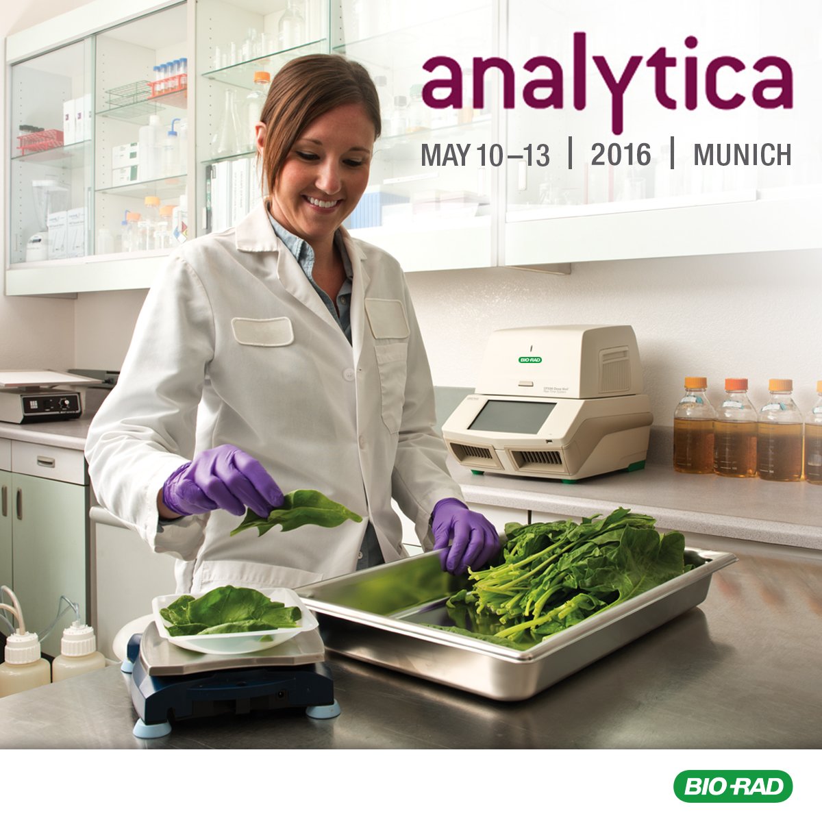 BioRadLifeSci's tweet image. #Analytica2016: Drop by @BioRad&apos;s booth - Hall 3, 101A: bit.ly/23jWvlJ  #Foodsafety @analyticaFair