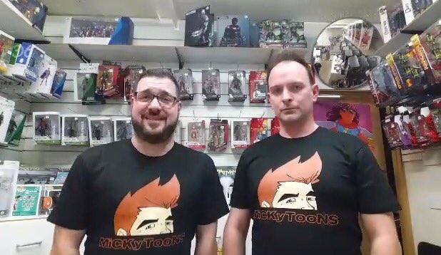 WhatchaShow's tweet photo. The boys at @ClassicComics have a special announcement bout Free Comic Book Day on Saturday https://t.co/Dnvx24ECXQ https://t.co/94JcxiEOMU