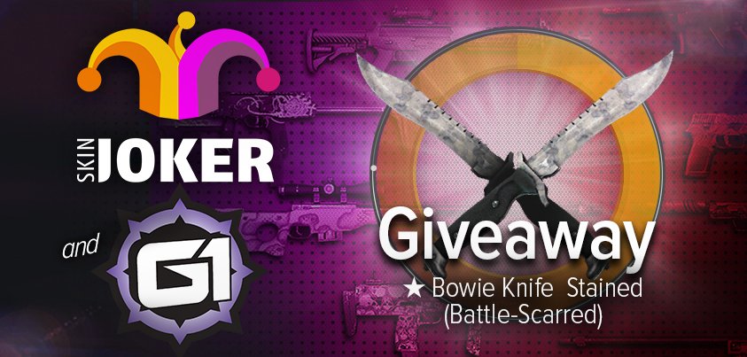 aKoOoFPS's tweet photo. ★ Bowie Knife | Stained Giveaway in partnership with @SkinJoker! Enter Here: https://t.co/7HMmNG6Frp #CSGOGiveaway https://t.co/zpxKydzG6D